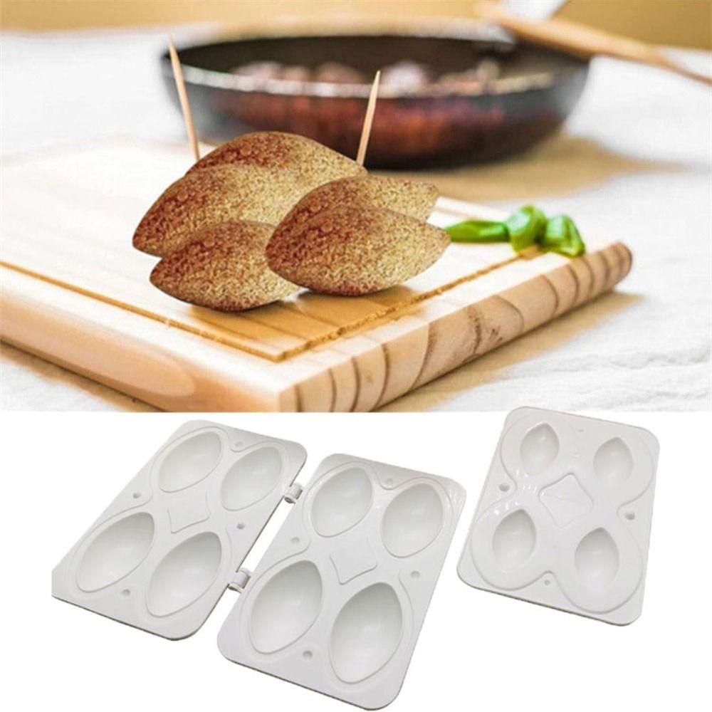 Manual Kibbeh Roll Moulds 4/9 Holes Meatloaf Mold Household Meatball Maker  International Students