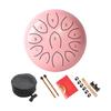 Ethereal Drum Percussions Instrument 11 Note Steel Tongue Drum for Adults Beginner Kids Handpans Drum with Drumstick