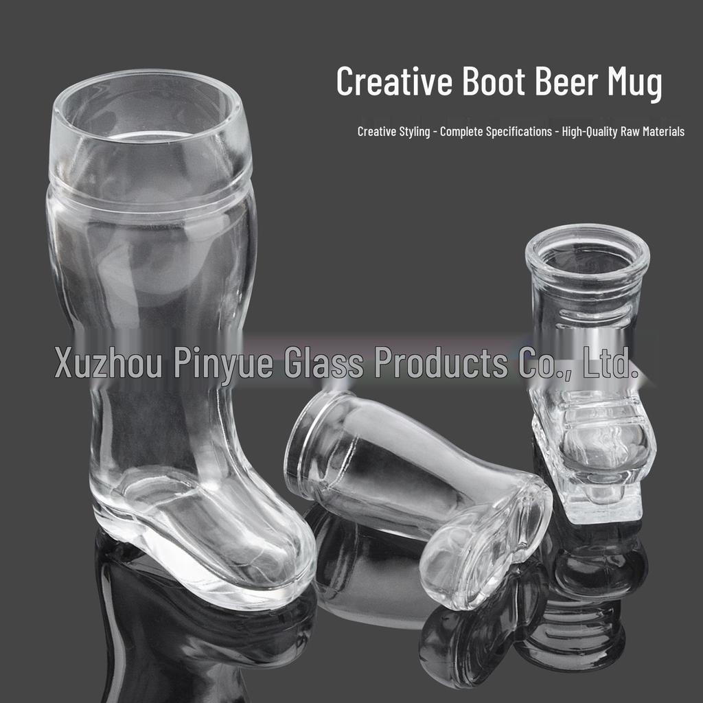 Extra Large Creative Cute Beer Mug - Boots Design.