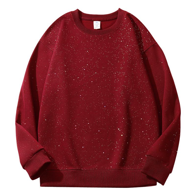 Neues Hua Baumwolle Sternen Kapuzen-Unisex-Sweatshirt - Trendig Amerikanischer Lässiger Lockerer Schnitt