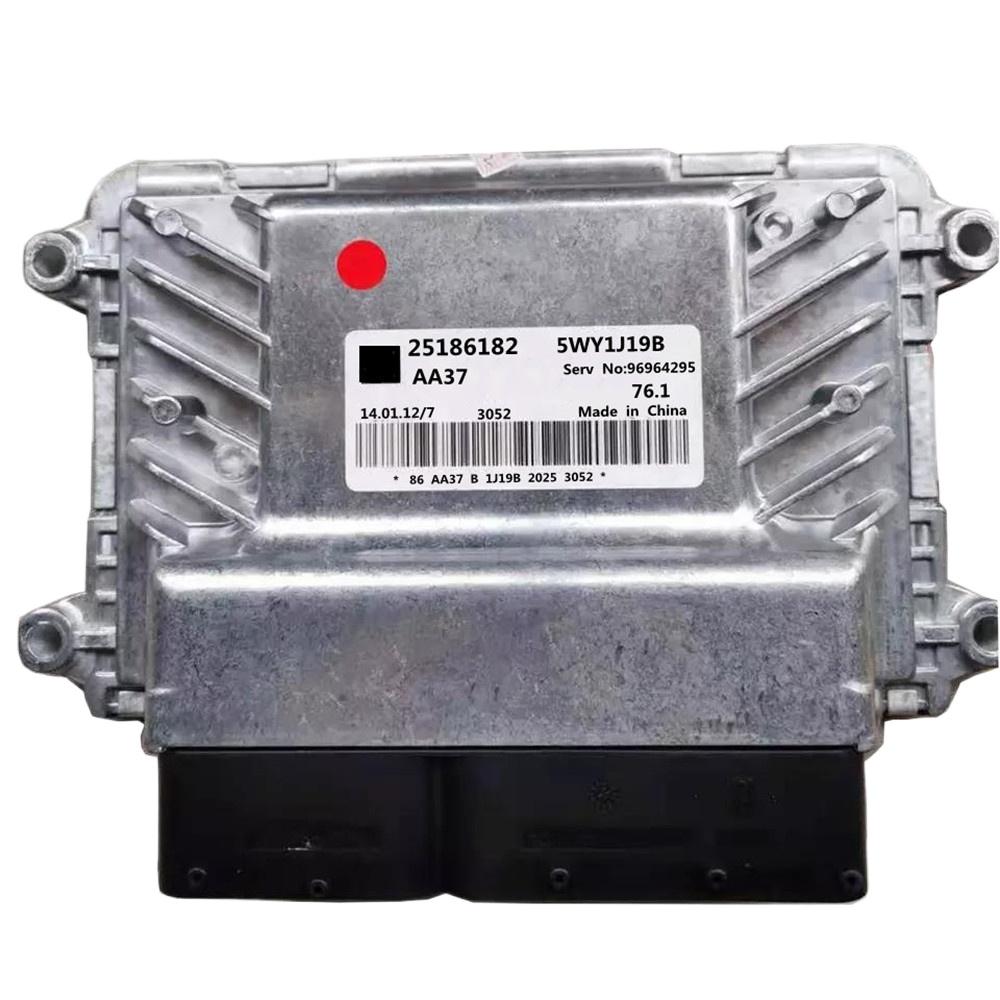 Original New Car Engine Computer Board ECU With Program 25186182 5WY1J19B 5WY1J45A For Chevrolet Cruze