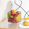 Space Saving 304 Stainless Steel Drainage Basket Large Capacity Metal Wire Basket  Countertop
