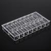 16 Grid Design Acrylic Organizer Transparent Cosmetic Storage Box Makeup Organizer  Makeup Vanity