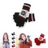 Hochwertige gestrickte Winterhandschuhe für Damen und Herren mit weichen Touchscreen-Funktionen