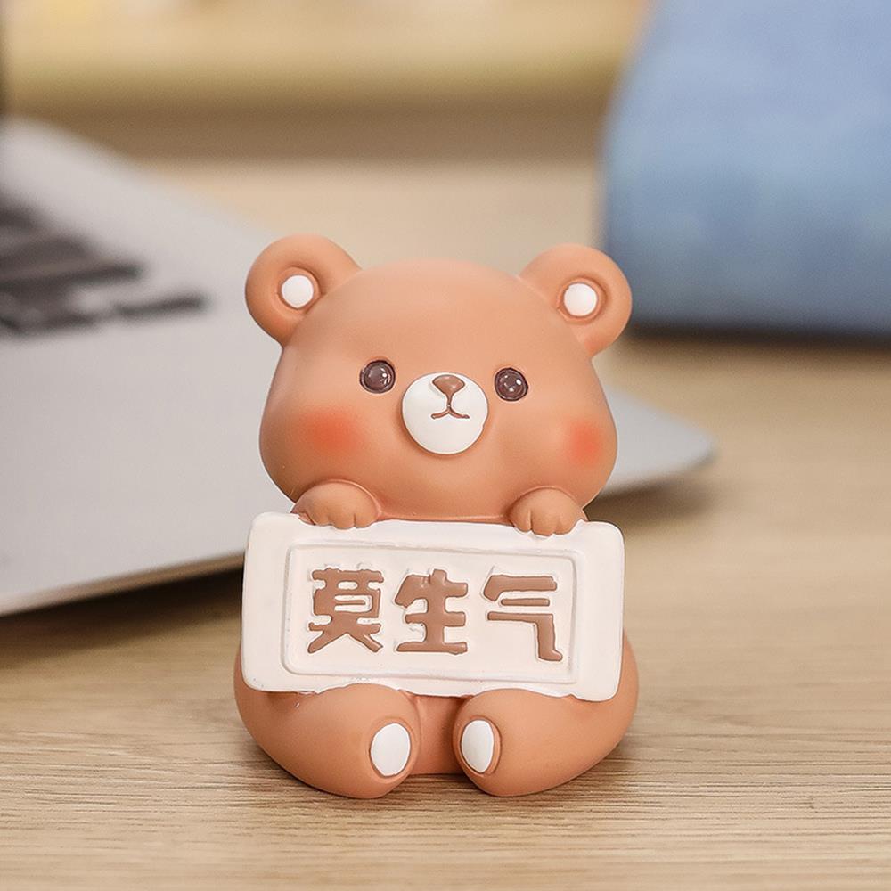 

Свинья Медведь Украшения для рабочего стола Украшения для гостиной Украшения для автомобиля Подарки DIY Мини Милые мультяшные животные Украшения для дома