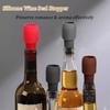 1/5PCS Gifts Silicone Wine Bottle Stopper Reusable Sparkling Wine Sealer Kitchen Tools Silicone Wine Stopper