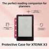 Precise Cutouts Protective Case 3D Printed Handbook Diary Case for XTEINK X3 For E-Book Reader