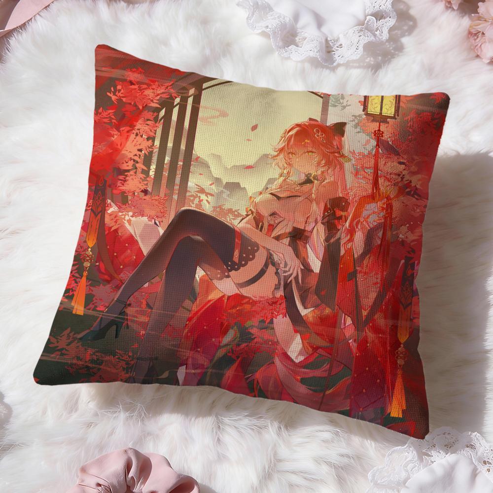 

Changli Wuthering Waves Наволочка Преміум Комфорт Двостороння Наволочка - Дизайн Два в одному для Будь-якої Кімнати та Салону Автомобіля 12x12Inch