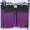 20Pcs/Set Cosmetic Foundation Makeup Brush Set Soft Fluffy Cosmetic Brushes Kit  for Cheeks Eye