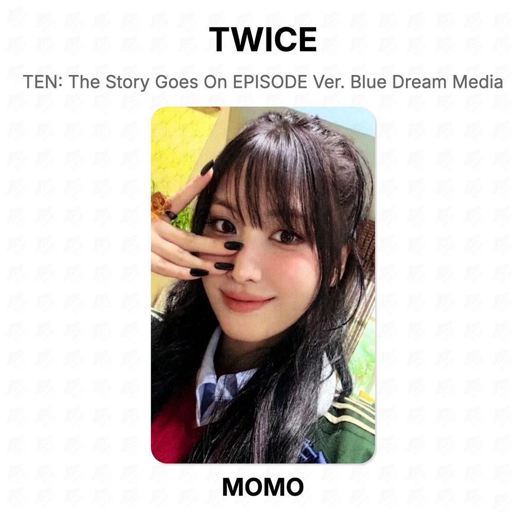 Twice DIECI: La Storia Continua EPISODIO Ver. Fotocarta Ufficiale Blue Dream Media