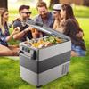 VEVOR Portable Cool Box 55L Car Fridge 220 V Mini Fridge Electric Freezer Box Small Freezer for Car Camping Truck Boat