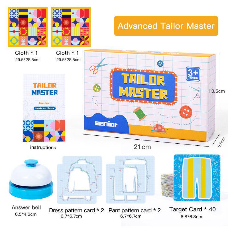 Cross-Border Tailor Master Quiz Game - Children's Educational Matching Toy