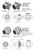 Weipu SF12 Aviation Connector, 2 to 9-Pin Male-Female Straight Pair