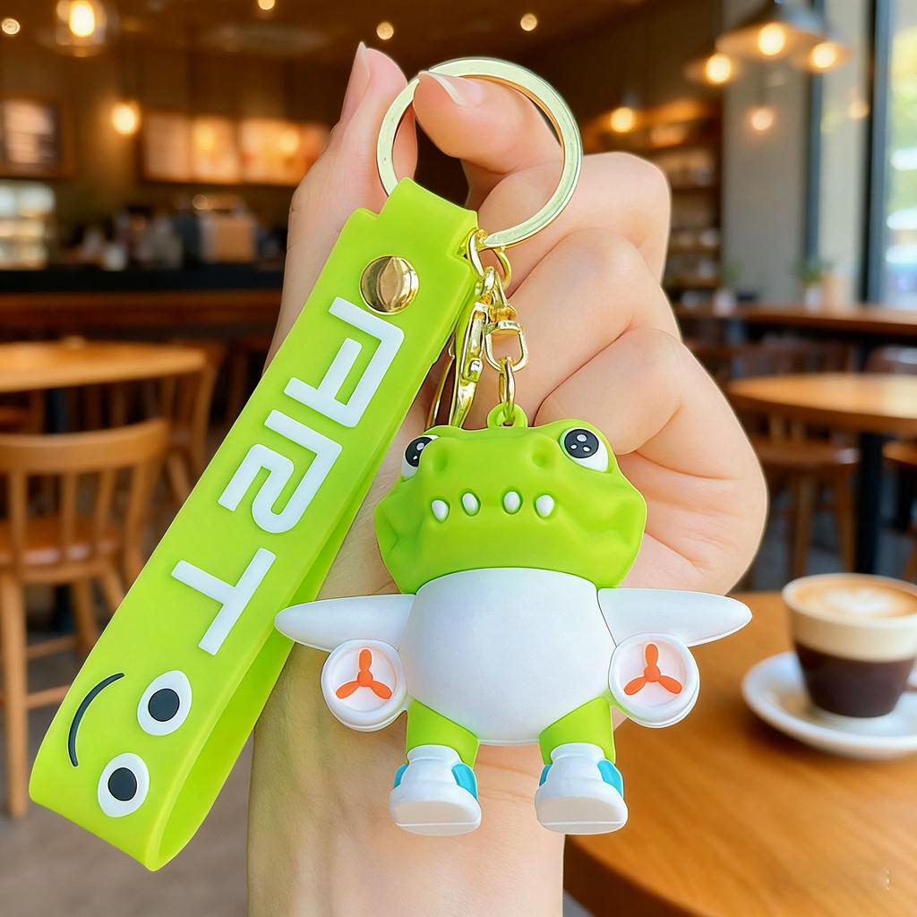 New Fun Keyrings Italian Brainrot Animals Keychain Tralalero Tralala Tung Tung Tung Sahur Ballerina Cappuccino Doll Toy Gifts