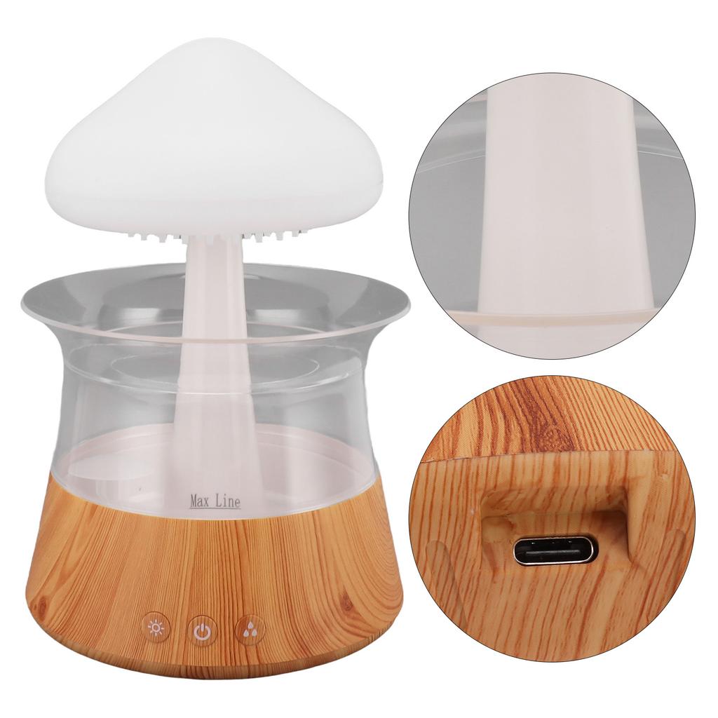 Rain Cloud Humidifier Aroma Diffuser Humidifier Night Light Aromatherapy Essential Oil Diffuser for