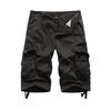 Pantaloncini Cargo Uomo Estate Esercito Militare Tattico Homme Pantaloncini Casual Monocolore Multi-Tasche Pantaloncini Cargo Maschili Taglie Forti