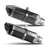 Carbon Fiber Hexagonal Exhaust Muffler Universal 51MM for CBR650 Sai 600 321R