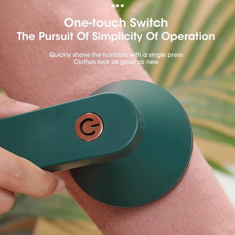 Lint Remover For Clothes Usb Electric Rechargeable Hair Ball Trimmer Fuzz Clothes Sweater Shaver Reels Removal Device