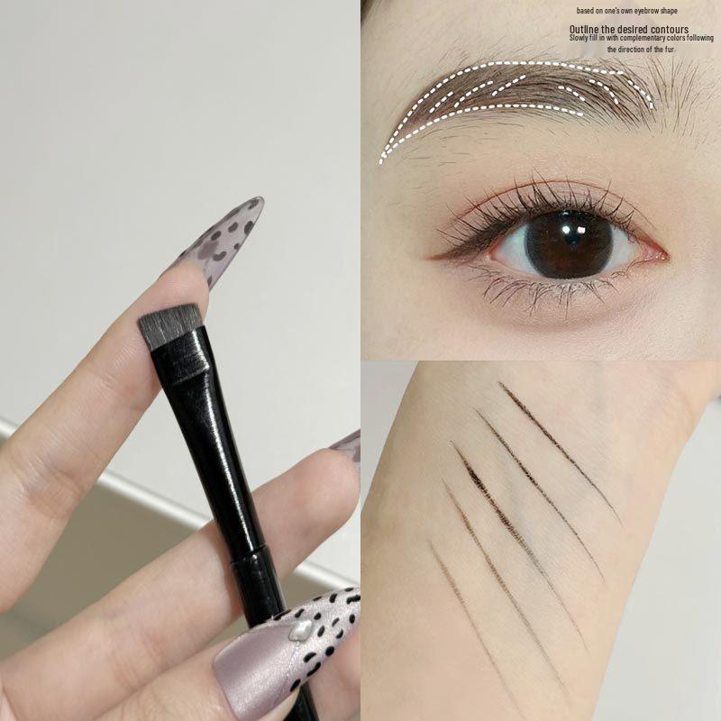 Eye Makeup Brush Set: Precision Eyeshadow, Inner Corner, Under-Eye Bag, Eyeliner, Outer Corner.