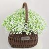 20pcs  Artificial Flowers -  Gypsophila Bouquet with Stems for Home, Office, Garden & Wedding Decor