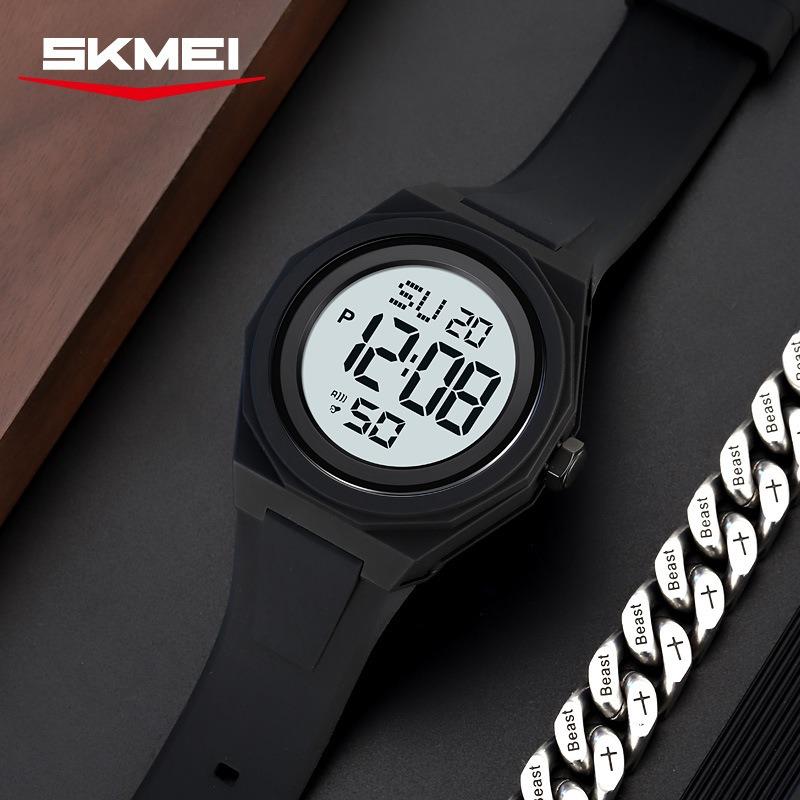 Electronic watch, male and female student party watch, simple waterproof sports alarm, luminous electronic watch