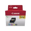 Ink Cartridge - Generic - Compatible Canon PIXMA - Pack of 4 - Multi-color - Inkjet