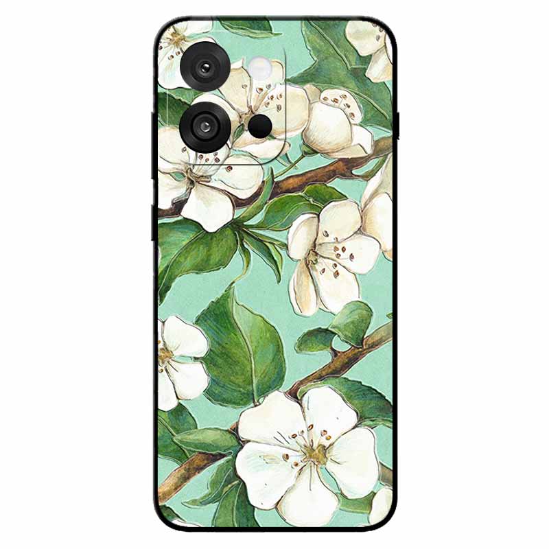 3D Emboss Cases For OnePlus 13T/ 13S Relief Emboss Soft Silicone Back Cover For CPH2723 Relief Funda OnePlus 13s Flower Capa 13T