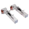 2PCS Adjustable Drawer Fixing Clips with 2 Clamping Pieces Cabinet Drawer Panel Installation Clamp