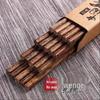 Non-slip Solid Red Sandalwood Chopsticks: Unpainted, Unwaxed, Deformable & High Temperature Resistant