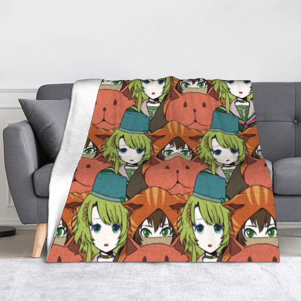 Shin Tsukimi Sou Hiyori Yaoi Blankets Autumn/Winter Your Turn To Die Game Multi-function Warm Throw Blanket for Sofa Thin Quilt