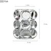 Vase en verre transparent créatif pour salon, bureau, rangement, style nordique, pour la maison, arrangement floral, vase hydroponique, décoration