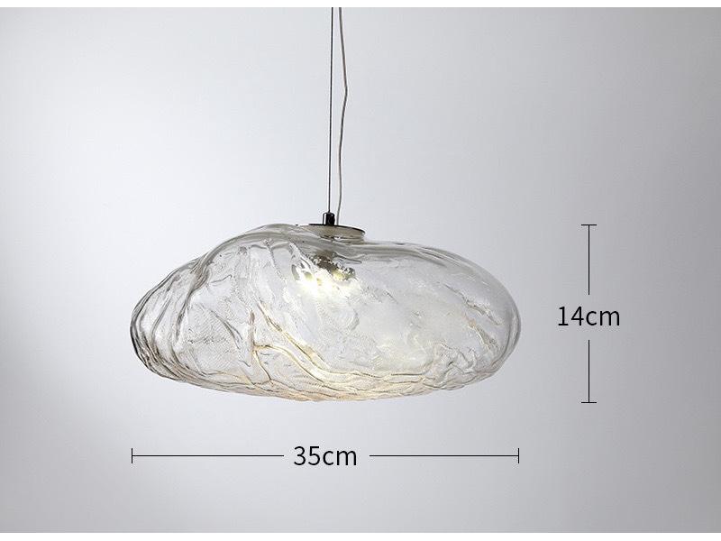 Nordic Irregular Cloud Pendant Lights for Restaurants, Bars, Coffee Shops & Exhibition Halls