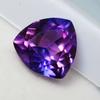 Natural Tanzanite Purple Trillion Cut   7 Carat Rare Loose Gemstone
