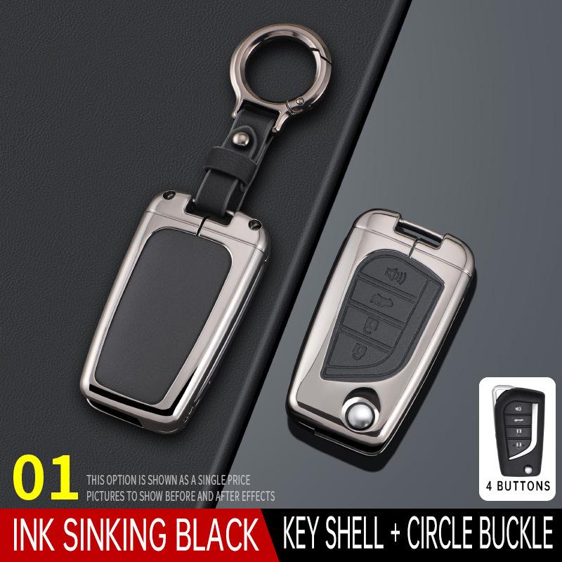 Key Cover Shell for Toyota Corolla, Camry, Levin, Highlander, RAV4, Reiz