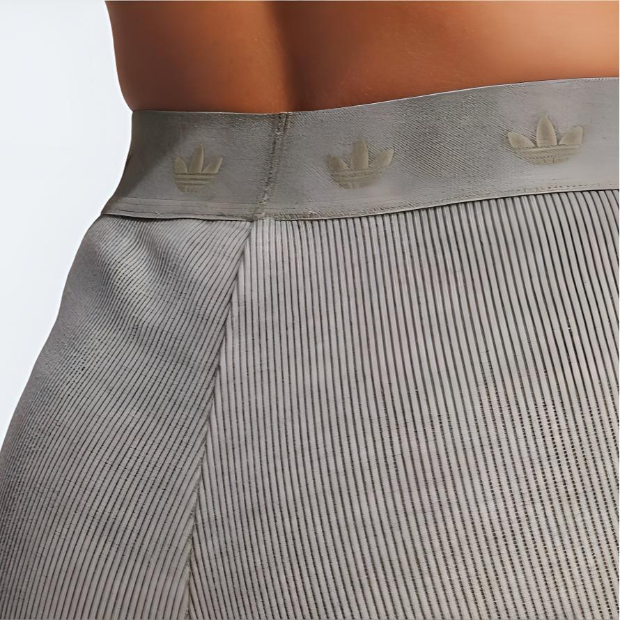 Adidas Originals Comfortable Fashion Trendy Hip Hop Style Solid Color Versatile Sports Shorts Women Shorts Gray JC7552