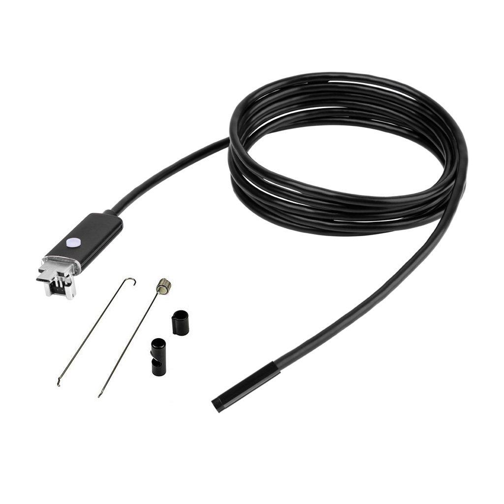 

бренд Водонепроникний ендоскоп, підключений через USB, зі світлодіодним підсвічуванням 2 метри [Без продукту] - чорний, чорний