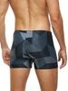 Men's Sexy Plaid Beaded Boxer Swim Trunks - Large Size for Beach or Hot Spring
