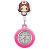 Retractable Clip Hang Clock Silicone Pocket Watches Wholesale FOB Pocket Watches  Unisex