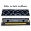 Rubber and Plastic Wheel Chock for Garage