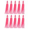 10PCS 14/16/18cm Squid Skirts Lures Lifelike Eyes Fishing Lures Trolling Baits  Deep Sea Fishing