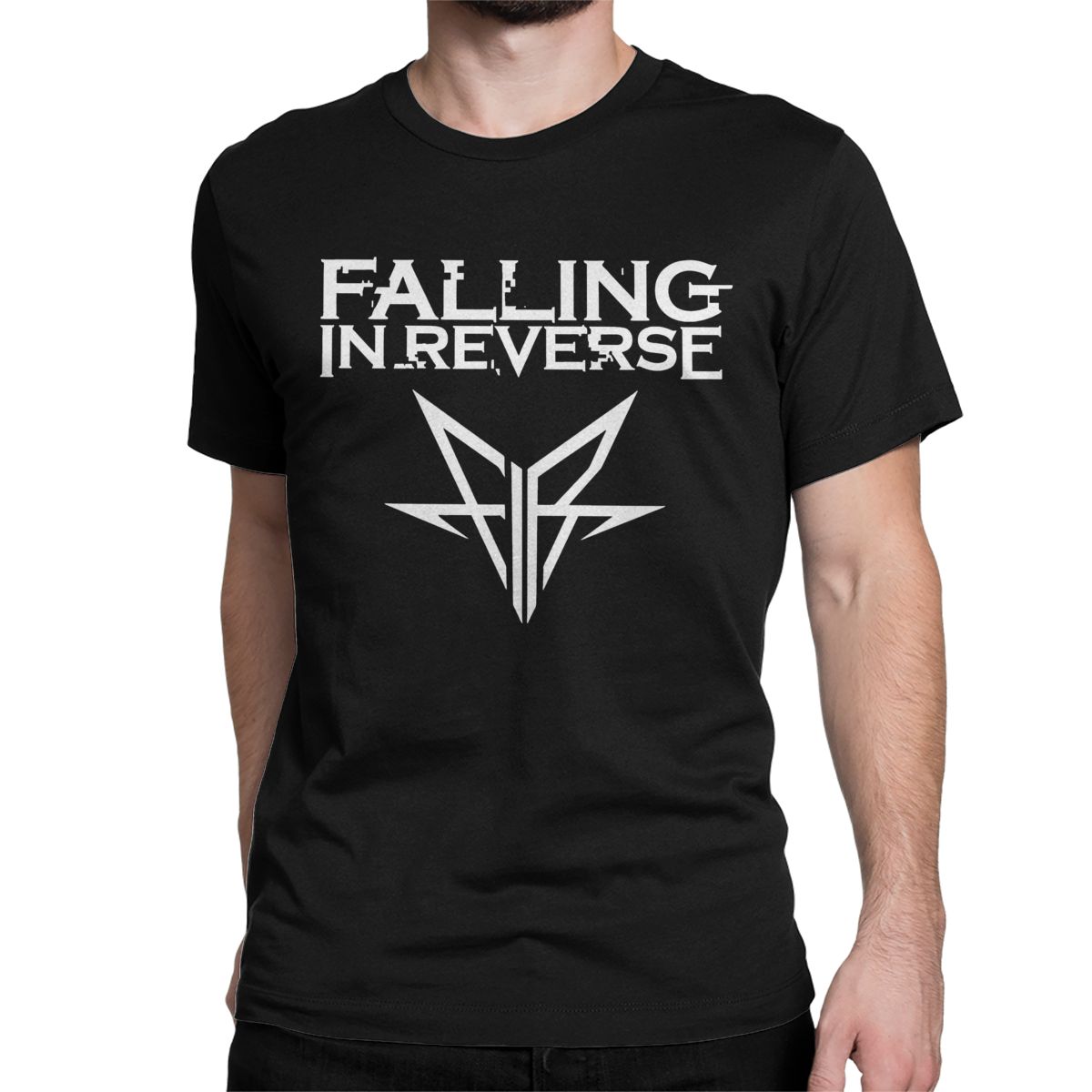 

Falling In Reverse The Death T Shirts for Men Women Pure Cotton Casual T-Shirt Rock Music Tee Shirt Short Sleeve Clothing 4XL