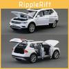 Volkswagen Tiguan L Suv Car Model Alloy With Inertia Control For Kids Collectible Display
