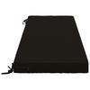 2 piece Bench Cushions SOEST 2 pcs. 100percent  Polyester Black