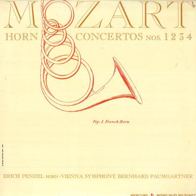 Płyta LP MOZART ERICH PENZEL BERNHARD PAUMGA - Koncert na róg nr 1 D-dur, K412 MG50407 MERCURY 1964 US Klasyczna Używana