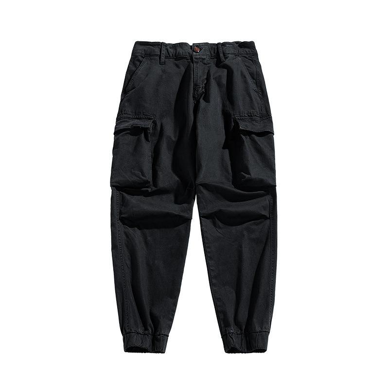 Versatile Men's Pants Casual Leggings High Quality Multi-bag Overalls Men's Clothing