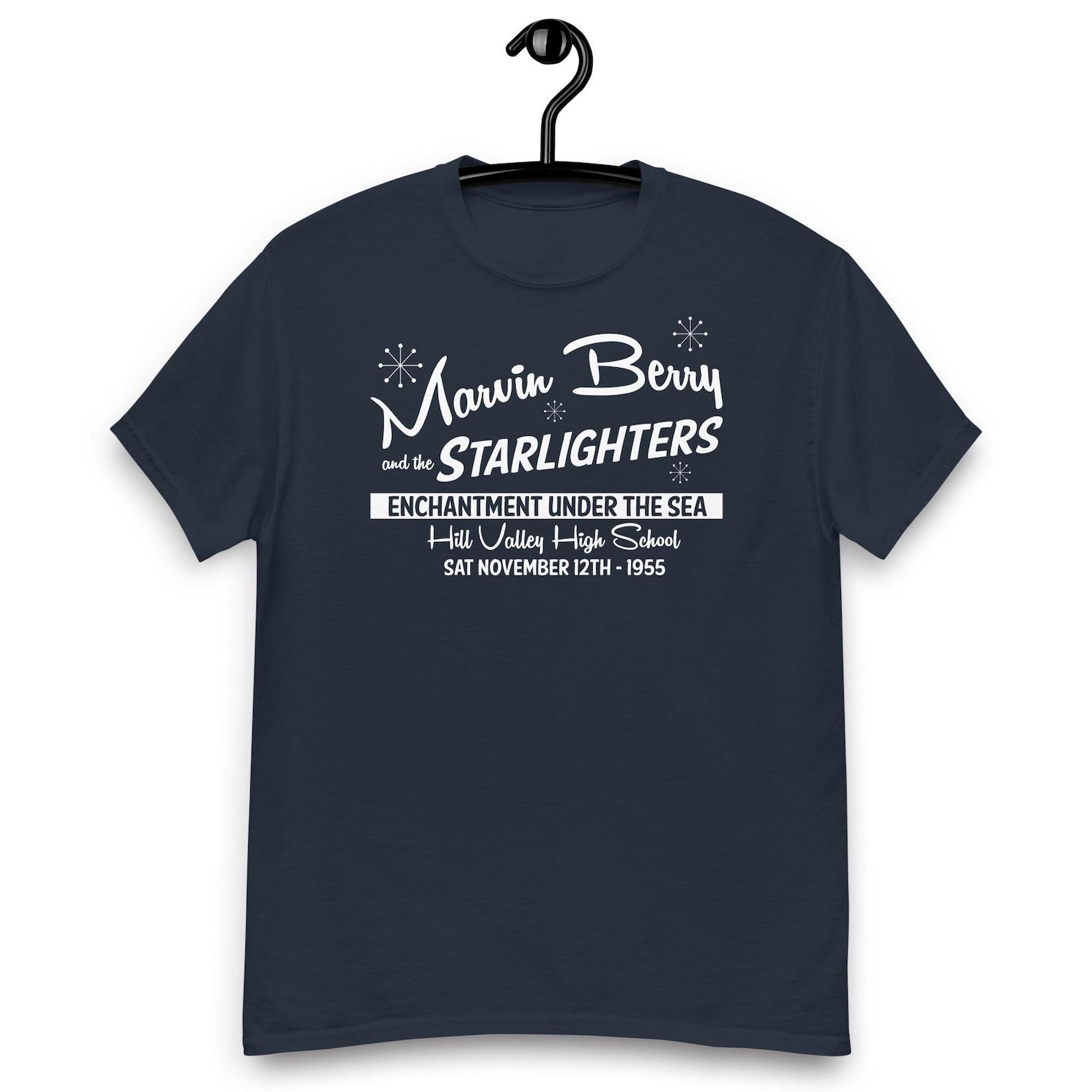 Back to the Future - Marvin Berry and the Starlighters Enchantment under the Sea Band T-shirt 4XL