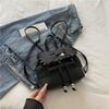 Sweet Polka Dot Lace Trim Mini Backpack Lightweight Butterfly Knot Small Book Bag for Women