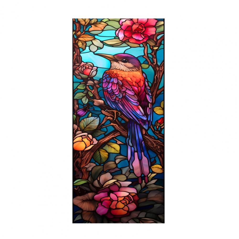 100*45cm Electrostatic Glass Sticker Waterproof Non-Adhesive Removable Decorative PVC Decorative Static Glass Film Decal Decor