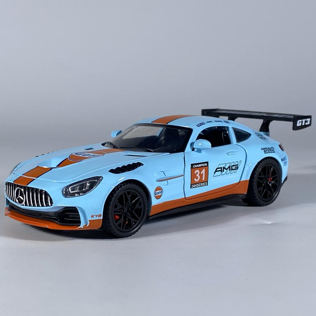 1:32 Benz AMG GT Super Sportovní Auto Slitina Tlakově Odlitý Model Auta Se Zvukem Světlem Zatáhni Zpět Dětské Hračkové Auto Dekorace Hobby Sběratelský
