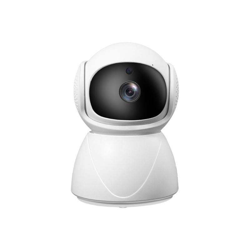 Full Coverage Home Surveillances Camera High-Definition Resolution Mobile App Control Durable ABS Design Indoor Surveillances